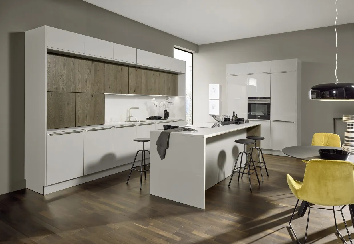 Fine Lack — Platingrau HG cu Tavola Eiche Barolo — poza 7