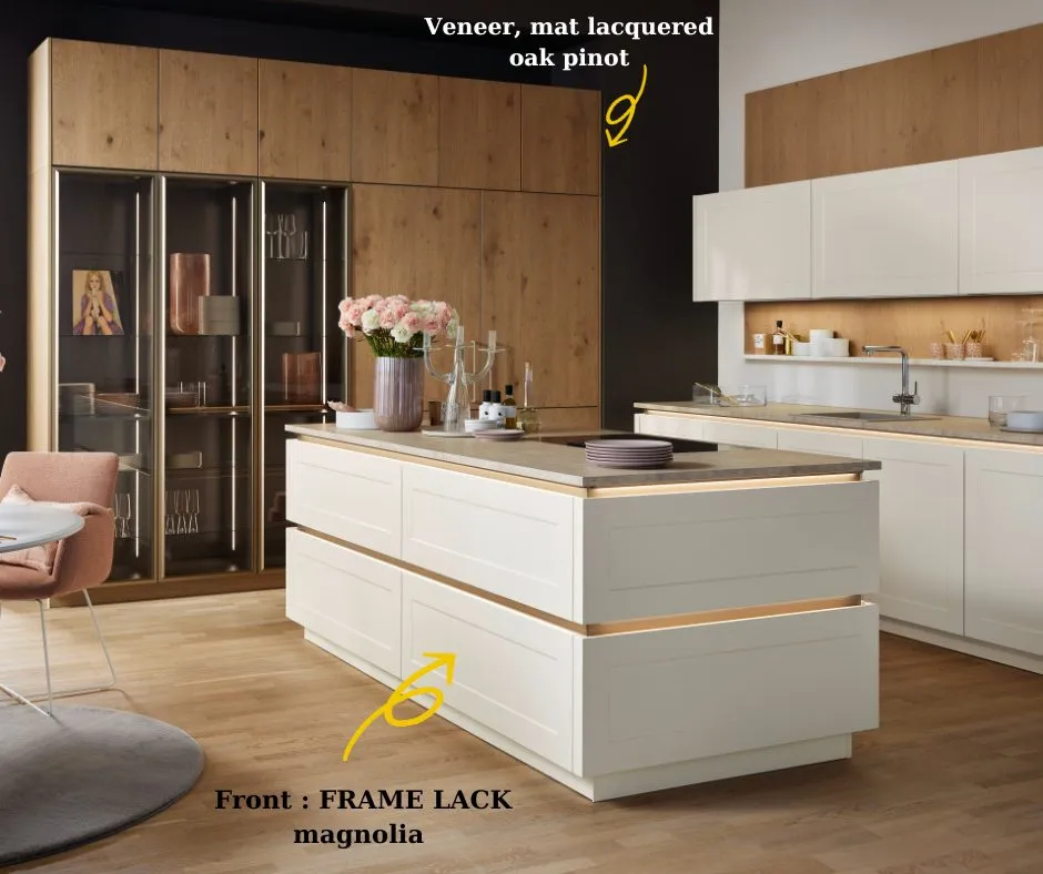 Frame Lack și Veneer — magnolia oak pinot — poza 2